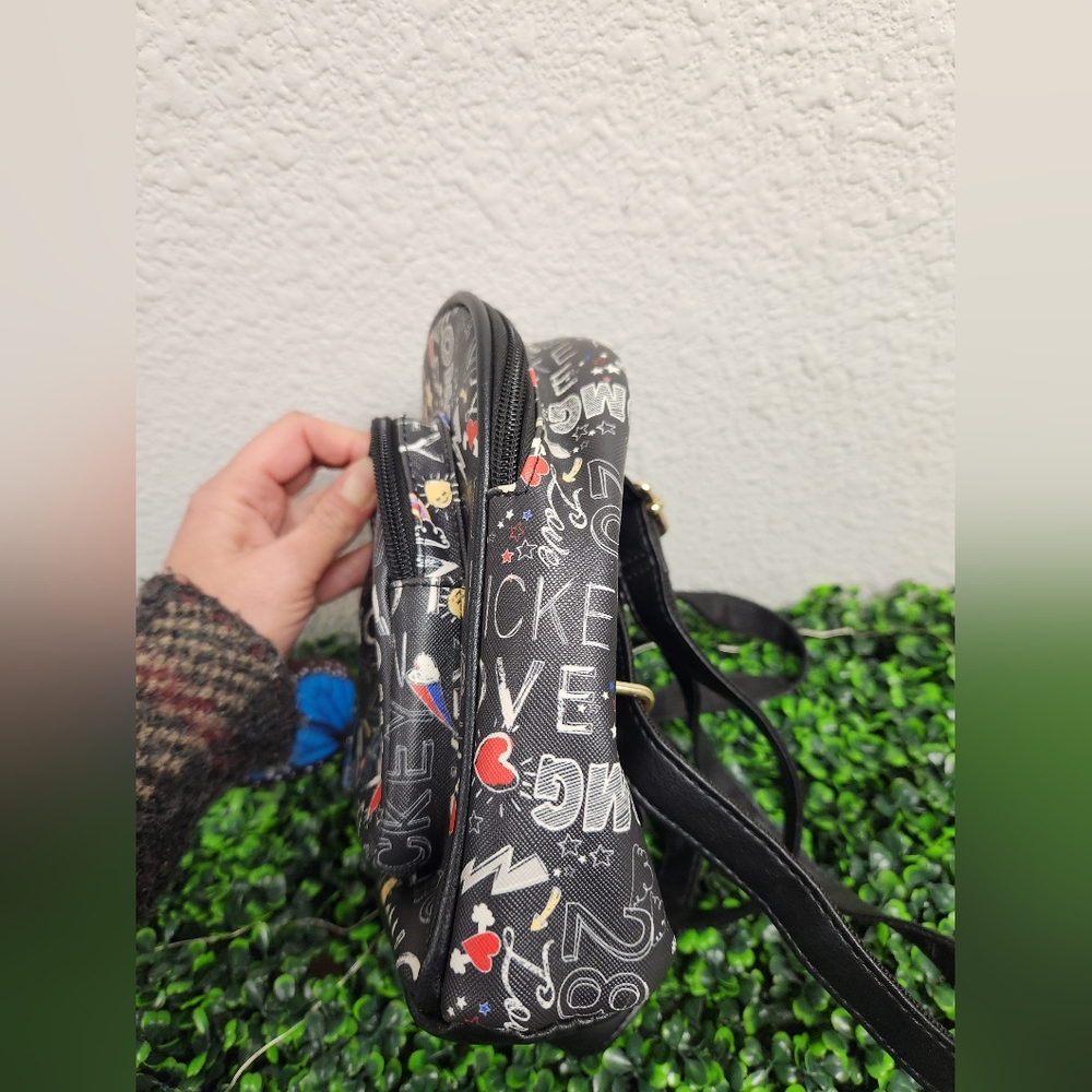 Mickey Love Mini Backpack Black - image 4